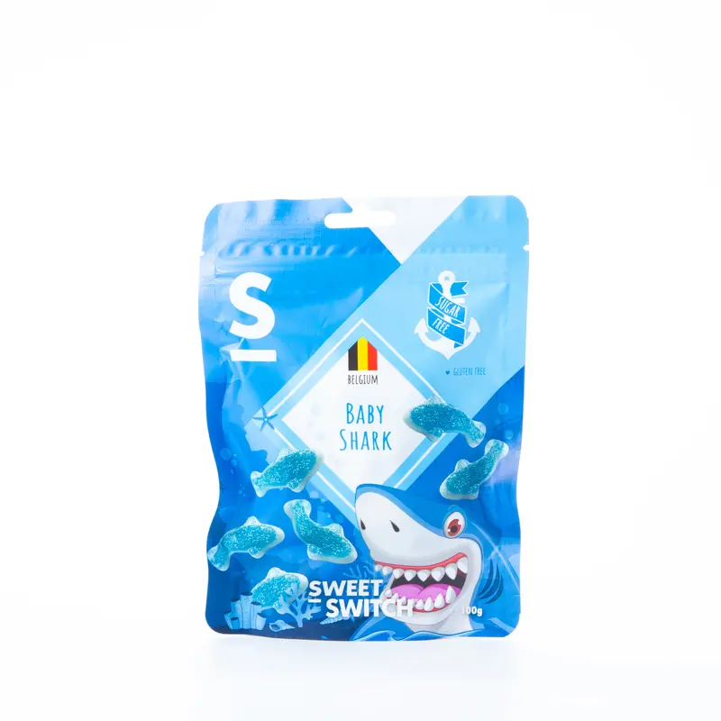 Sweet Switch Baby Shark Gummy Treats – Fun-Shaped Fruit Candy, 100G 1