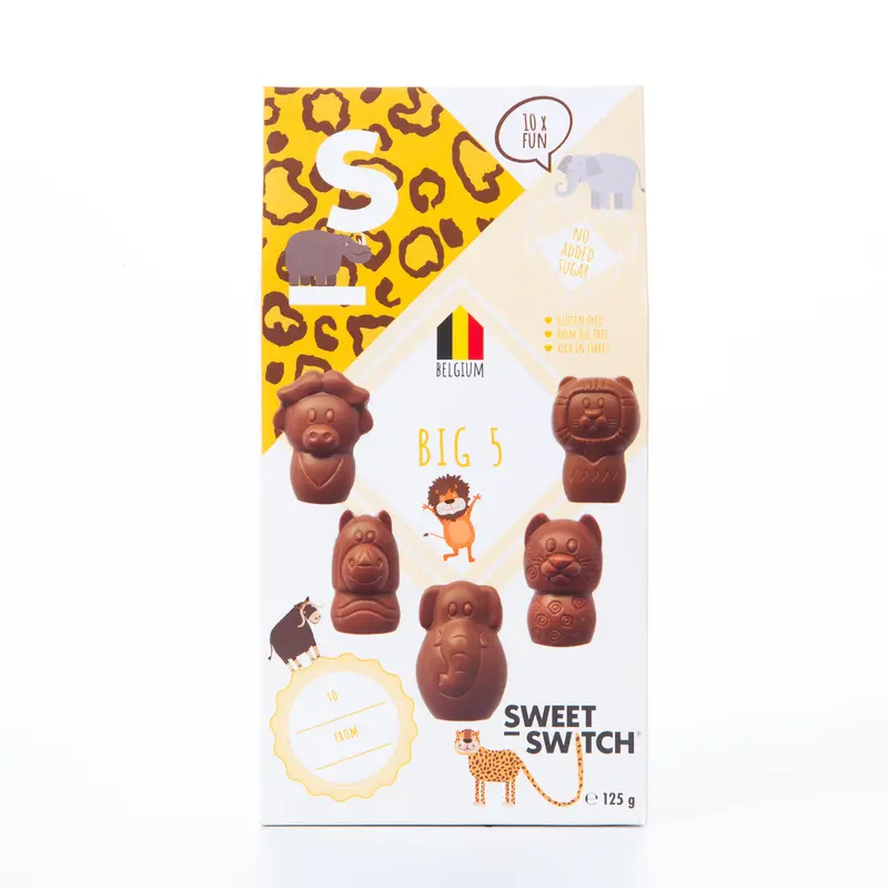 Sweet Switch Big 5 Chocolate Bites – Assorted Mini Chocolates, 125G 1