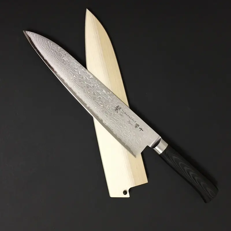 Tamahagane San Kyoto Chef Knife With Protective Sheath 1