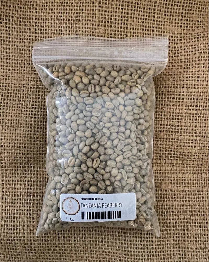 Tanzanian Peaberry Green Coffee – Unroasted Specialty Grade 1