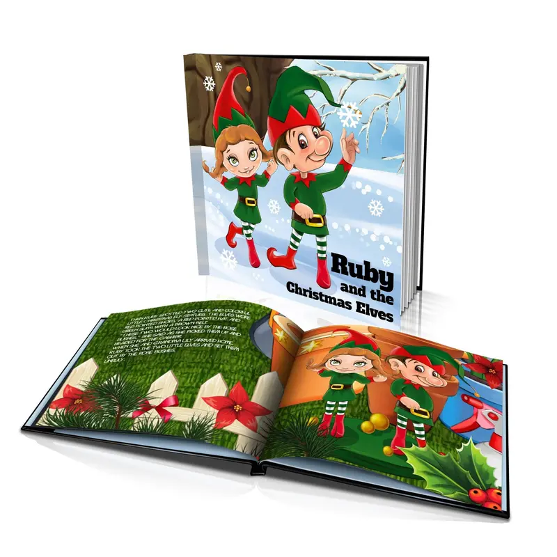 The Christmas Elves: Festive Hardcover Storybook For Holiday Reading 1