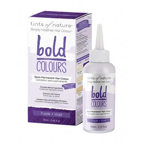 Tints Of Nature Bold Purple Semi-Permanent Hair Color – 70Ml 1