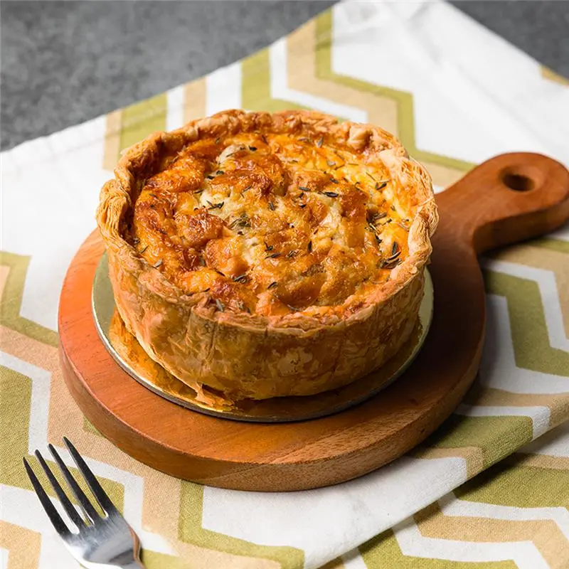 Traditional Quiche Lorraine – French-Style Savory Pastry With Eggs, Cream & Smoked Bacon 1