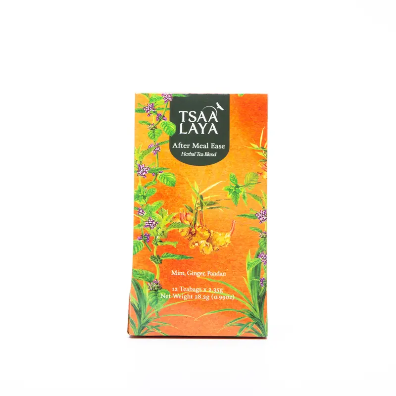 Tsaa Laya Digestive Herbal Tea – After-Meal Blend, 12 Sachets 1