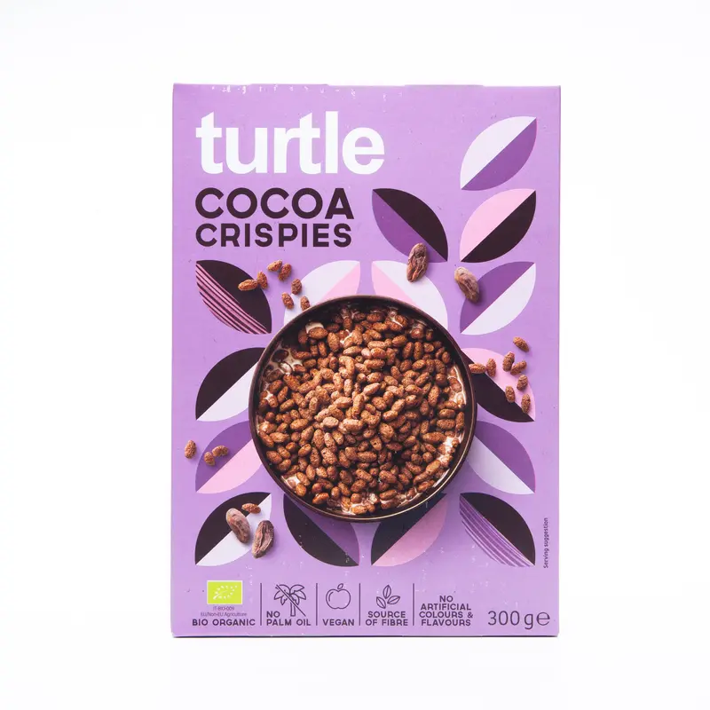Turtle Cocoa Crispies Breakfast Cereal – 300G 1