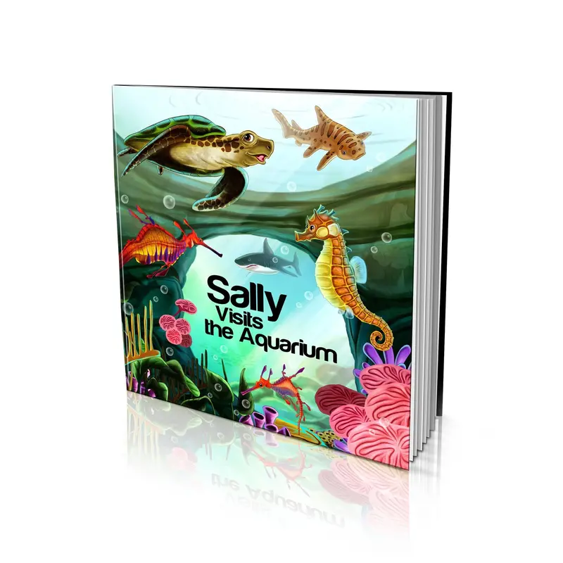 Underwater Wonders Storybook – Softcover Aquarium-Themed Children'S Book 1