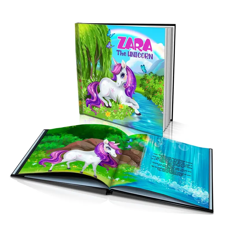 Unicorn Fantasy Hardcover Storybook – Large Imaginative Picture Book 1