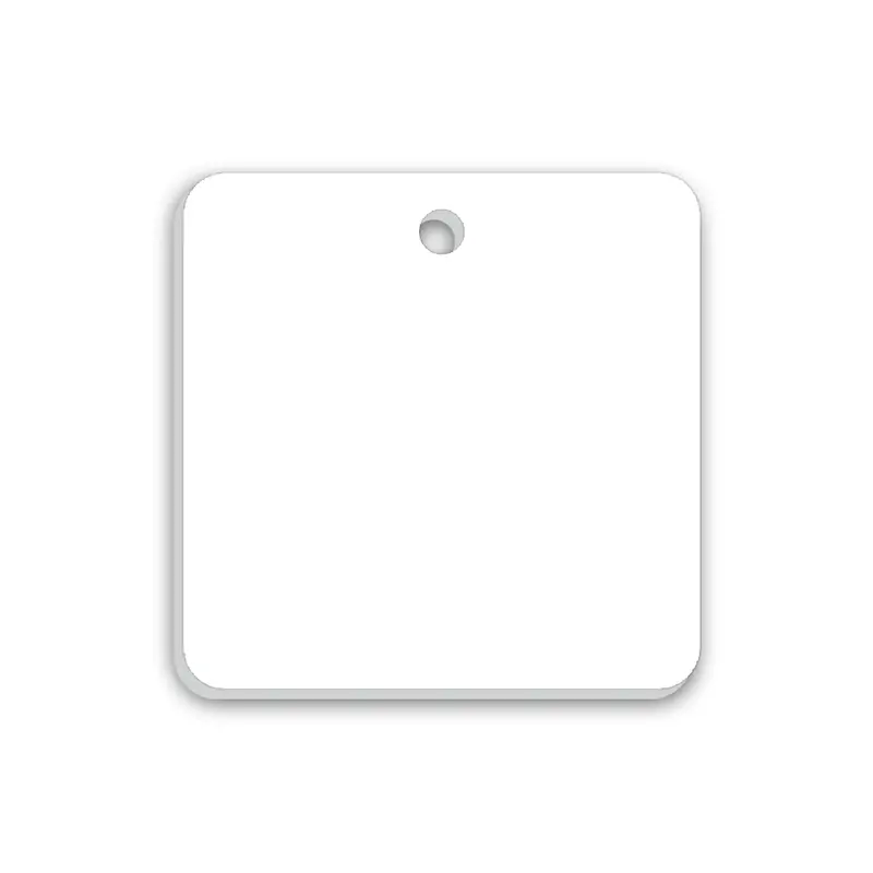 Unisub Sublimation Ornament – 3.125" Square Acrylic Blank 1