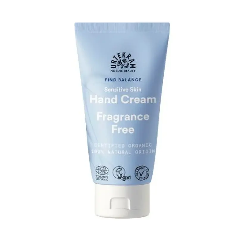 Urtekram Fragrance-Free Hand Cream For Sensitive Skin – 75Ml Soothing Moisturizer 1