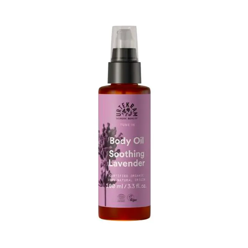 Urtekram Lavender Body Oil – Nourishing Dry Skin Formula, 100Ml 1