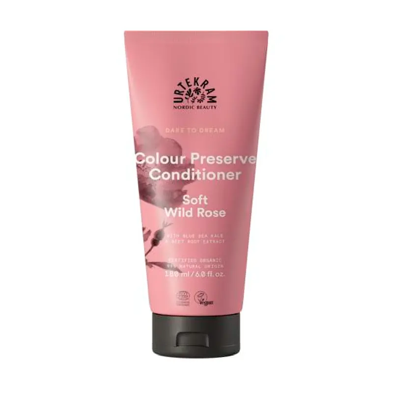 Urtekram Soft Wild Rose Colour-Preserving Conditioner – 180Ml 1