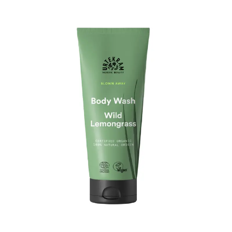 Urtekram Wild Lemongrass Body Wash – Invigorating, 200Ml 1
