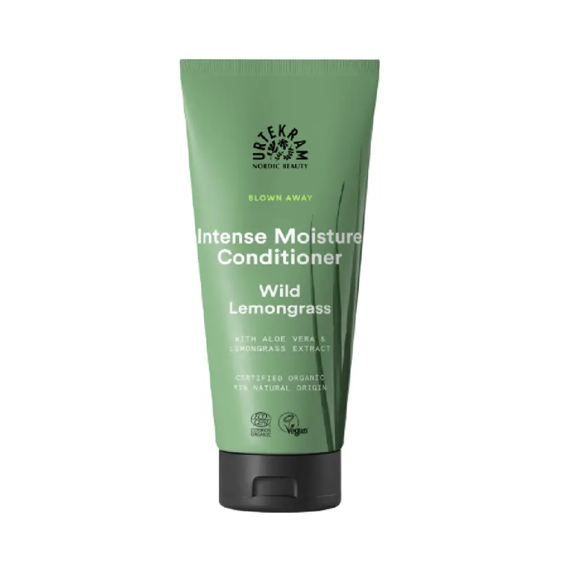 Urtekram Wild Lemongrass Intense Moisture Conditioner – Replenishing, 180Ml 1