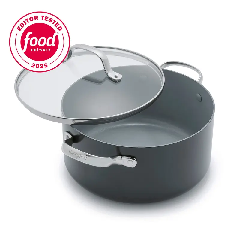 Valencia Pro 5.5-Quart Ceramic Nonstick Stockpot With Lid 1