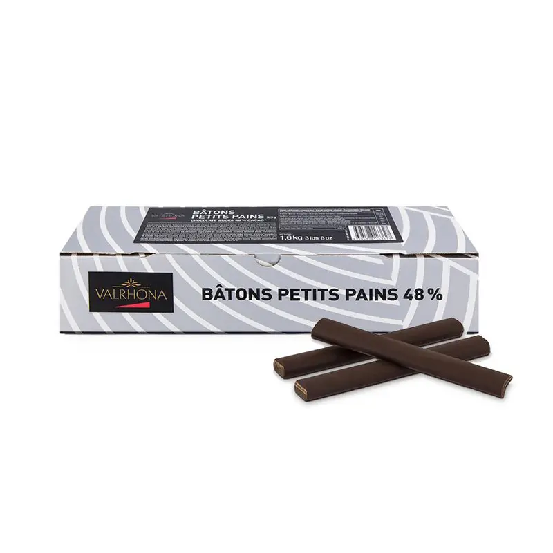 Valrhona 48% Dark Chocolate Batons – Ideal For Croissants And Pain Au Chocolat 2