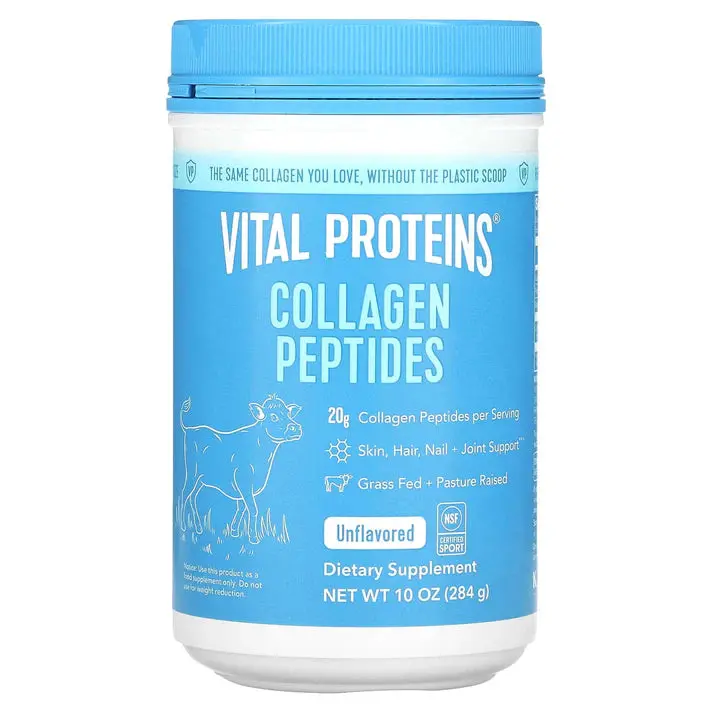 Vital Proteins Unflavored Collagen Peptides – Grass-Fed, Hydrolyzed Powder (284G) 1