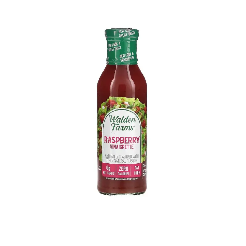 Walden Farms Low-Calorie Raspberry Vinaigrette – 355 Ml Bottle 1