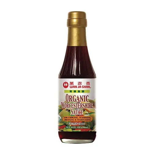 Wan Ja Shan Organic Worcestershire Sauce – Versatile Cooking & Marinade (296Ml) 1
