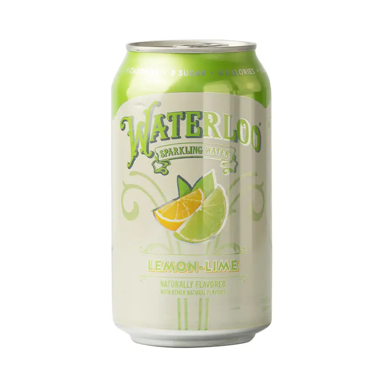 Waterloo Sparkling Mineral Water, Lime Flavor, 355Ml 1