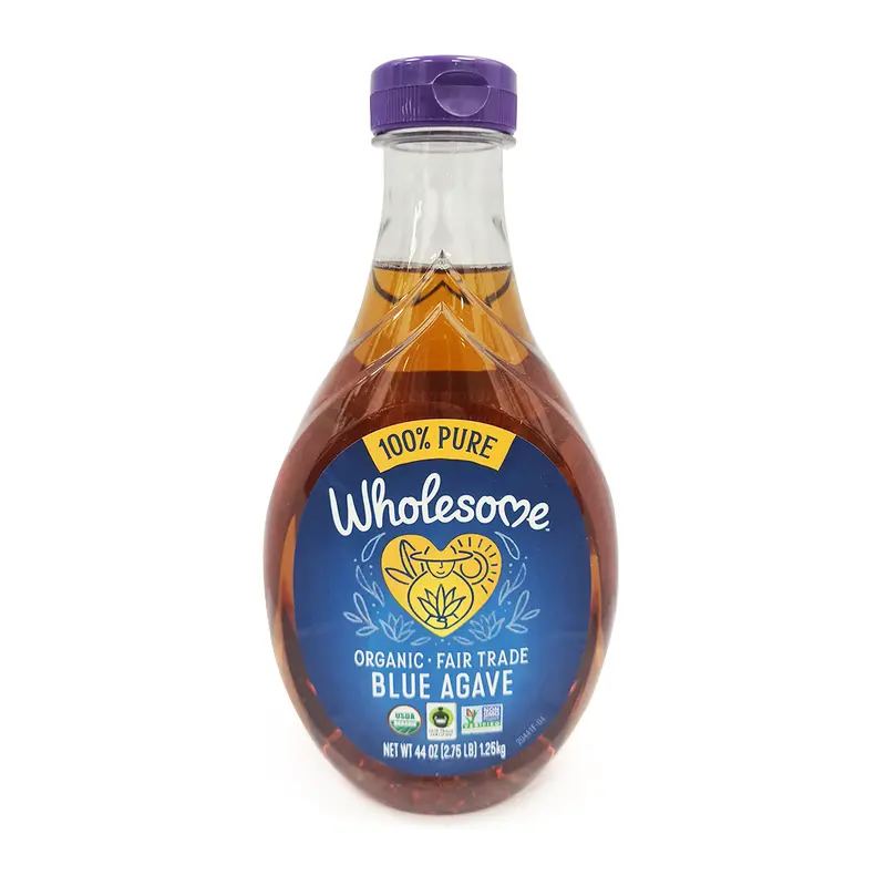 Wholesome Organic Blue Agave Nectar – Low-Glycemic Sweetener, 1.25Kg 1