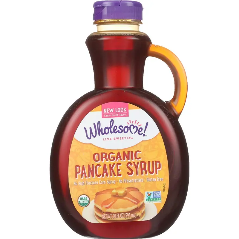 Wholesome Organic Maple-Style Pancake Syrup – 591Ml Non-Gmo 1