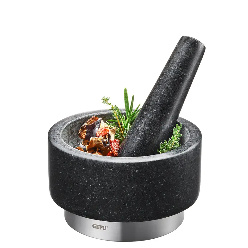 X-Plosion Heavy-Duty Mortar And Pestle – Granite Composite 1