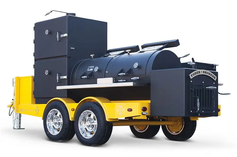 Yoder Frontiersman Ii Offset Smoker – Professional-Grade Pellet-Free Cooking 1