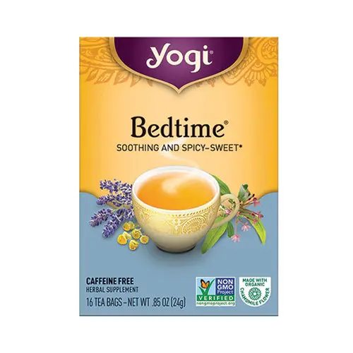 Yogi Bedtime Herbal Tea – Organic Relaxation Blend, 16 Count 1