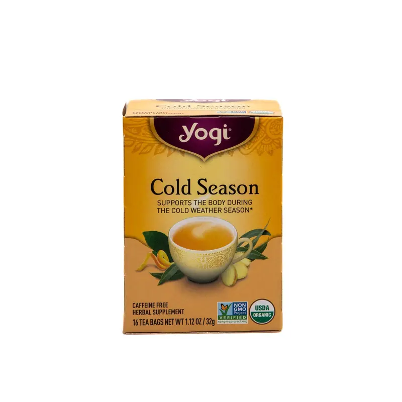 Yogi Cold Season Herbal Tea – 16 Biodegradable Tea Bags 1
