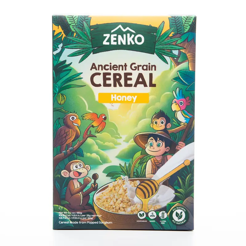 Zenko Ancient Grain Cereal – Honey Flavor, 150 G 1