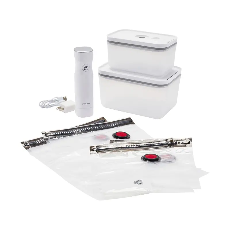 Zwilling Fresh & Save Plastic Vacuum Starter Kit – 7-Piece Clearance Bundle 1